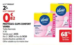 Auchan Vania Protèges-slips Confort offre