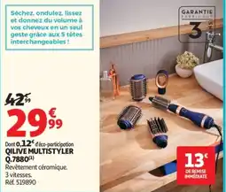 Auchan QILIVE MULTISTYLER offre