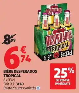 Auchan DESPerados BIÈRE TROPICAL offre