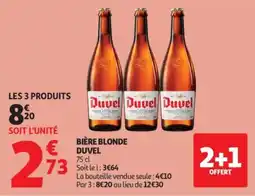 Auchan Duvel Bière blonde offre