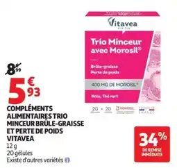 Auchan Vitavea Trio Minceur avec Morosil offre