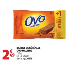 Auchan OVO MALTINE offre