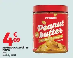 Auchan PROZIS Peanut butter offre