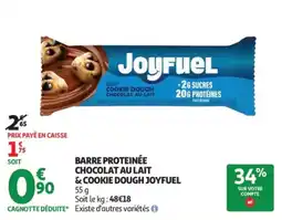 Auchan Joyfuel Barre protéinée offre
