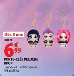 Auchan PORTE-CLÉS PELUCHE KPOP offre