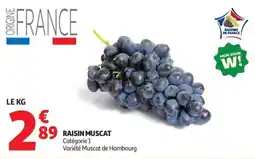 Auchan RAISIN MUSCAT offre