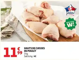 Auchan HAUTS DE CUISSSES DE POULET offre