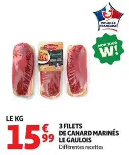 Auchan Le Gaulois Canard offre