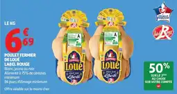 Auchan Les Fermiers de Loué Poulet offre