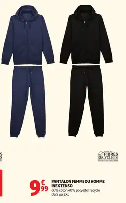 Auchan Inextenso pantalon femme ou homme offre
