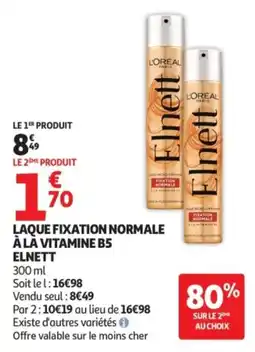 Auchan L'ORÉAL Elnett offre