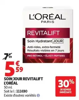 Auchan L'ORÉAL SOIN JOUR REVITALIFT offre