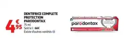 Auchan parodontax DENTIFRICE COMPLETE PROTECTION offre