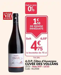 Promocash Cuvée des Volcans offre