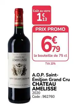 Promocash CHATEAU AMELISSE offre