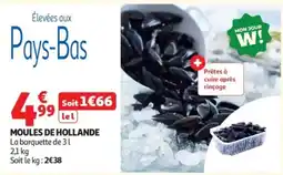 Auchan MOULES DE HOLLANDE offre