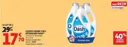 Auchan Dash Lessive liquide 2 en 1 offre
