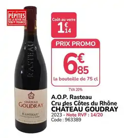 Promocash Château Goudray offre