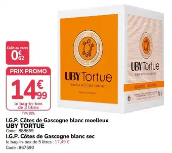 UBY Tortue I.G.P. Côtes de Gascogne blanc moelleux