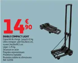 Auchan DIABLE COMPACT LIGHT offre