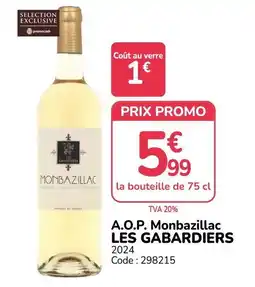 Promocash LES GABARDIERS MONBAZILLAC offre