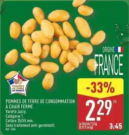 ALDI Pommes de terre de consommation à chair ferme offre