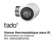 Castorama Vanne thermostatique sans fil offre