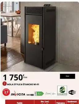 Bricomarché Invicta - style 8 etanche wi-fi offre
