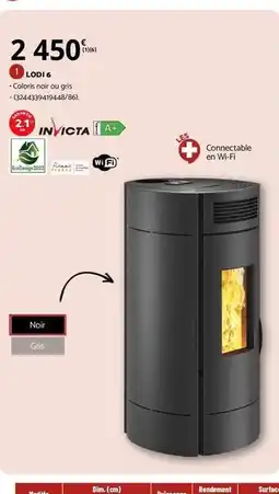 Bricomarché Invicta - lopa 4 cajones du coqet offre