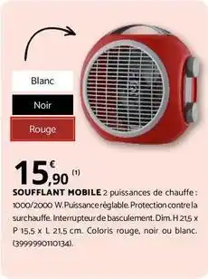 Bricomarché Dim - soufflant mobile offre