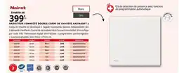 Bricomarché Noirot - robotteur connecté double copos de chauffe radiagot 2 offre