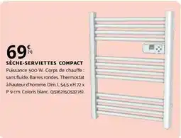 Bricomarché Dim - sèche-serviettes compact offre