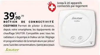 Sauter - boîtier de connectivite cozybox