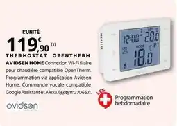 Bricomarché Thermostat opentherm offre