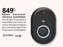 Bricomarché Borne recharge véhicule électrique offre