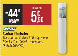 Bricorama MOTTEZ Rouleau film bulles offre