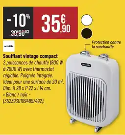 Bricorama scholtès Soufflant vintage compact offre