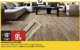 Bricorama Revêtement de sol PVC CHÊNE offre