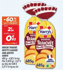 Netto Harrys Brioche Tranchée offre