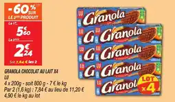 Netto LU Granola offre