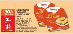 Netto Netto Hachis Parmentier offre