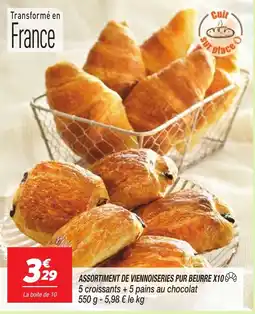 Netto ASSORTIMENT DE VIEINNOISERIES PUR BEURRE offre