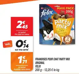 Netto Felix Friandises pour chat party mix original offre