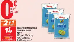 Netto Netto Boules de graisse spécial oiseaux de jardin offre
