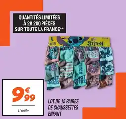 Netto Stitch Chaussettes offre