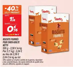 Netto Netto Biscuits fourrés offre