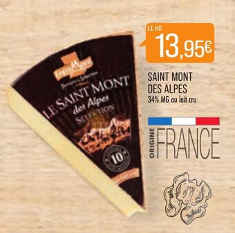 Match Saint mont des alpes offre