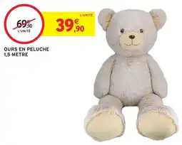 Intermarché Hyper OURS EN PELUCHE offre