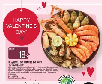 Match Plateau de fruits de mer offre