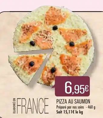 Match Pizza au saumon offre